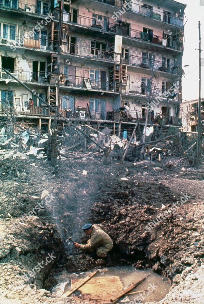 Nagorno Karabakh Conflict - Bomb Damage, Stepanakert