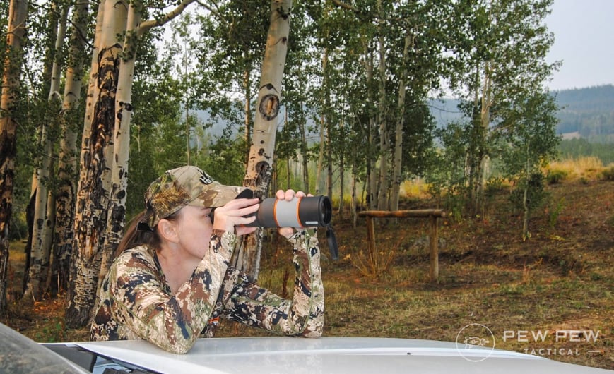 Elk Hunting Spotting Scope