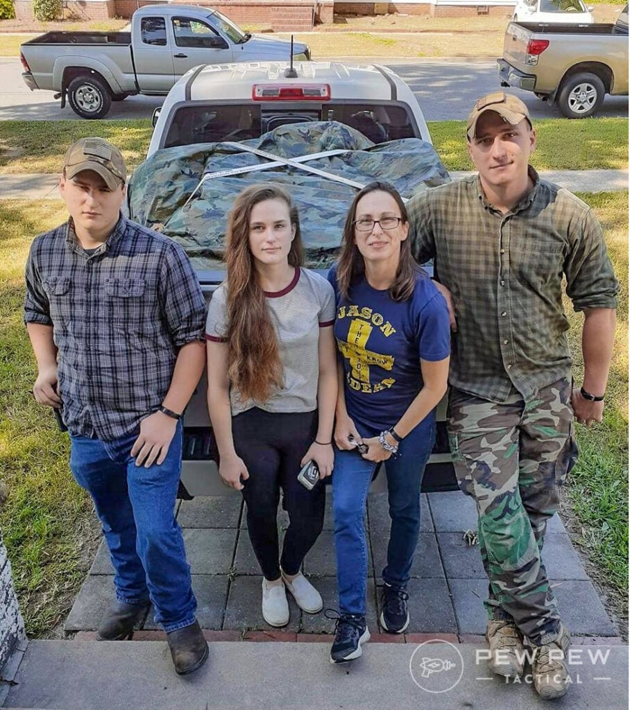 Elk Hunting Family