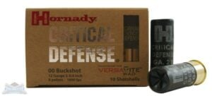 Hornady Critical Defense 12ga 00 Buckshot