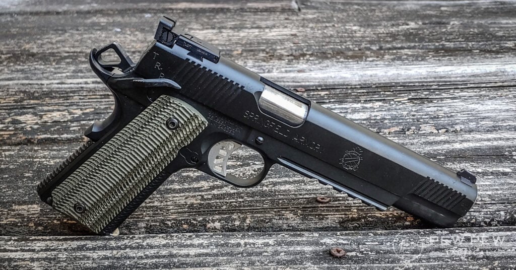 Hands On Review Springfield 1911 Trp Operator 10mm Pew Pew Tactical 3143