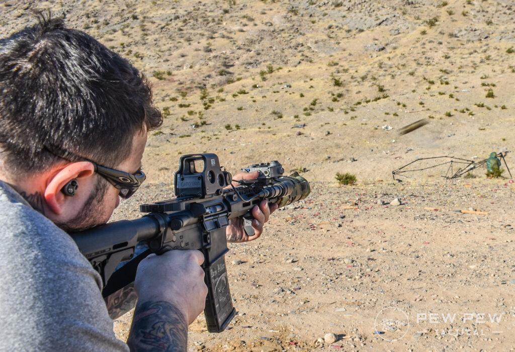 Armageddon Gear Suppressor Cover Shooting