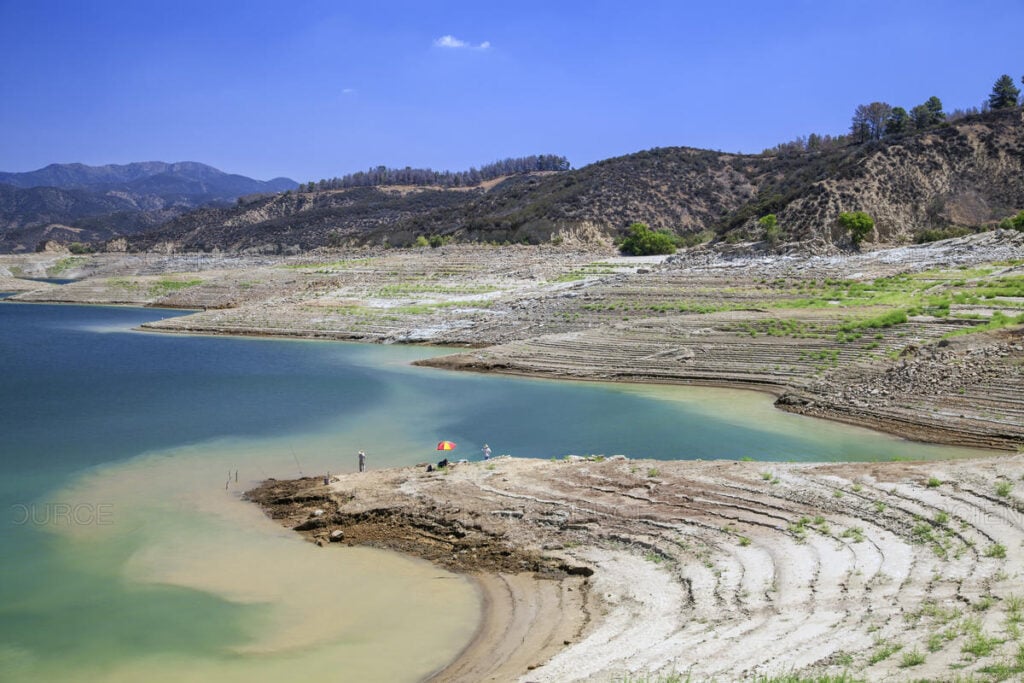 Castaic Lake in 2014