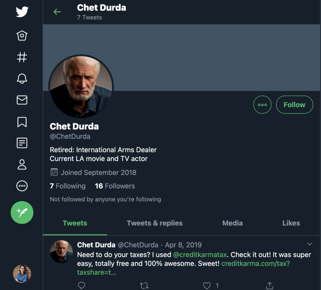 Chet Durda CEO Lancaster ARms Twitter AM