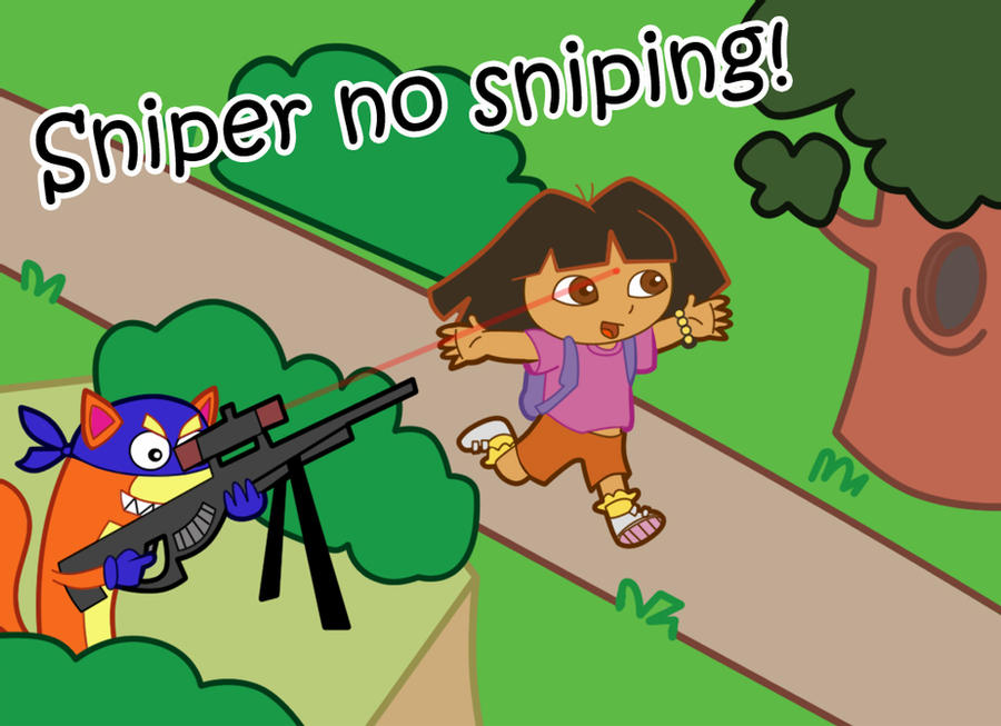 Sniper No Sniping Meme