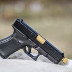 Glock 19 with Faxon TiN Threaded Barrel