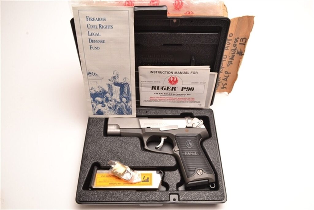 Ruger KP90 in original packaging