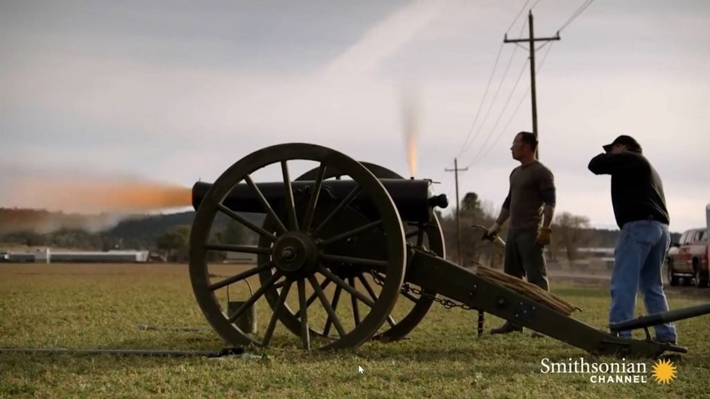 Cannon Blast, Smithsonian Channel