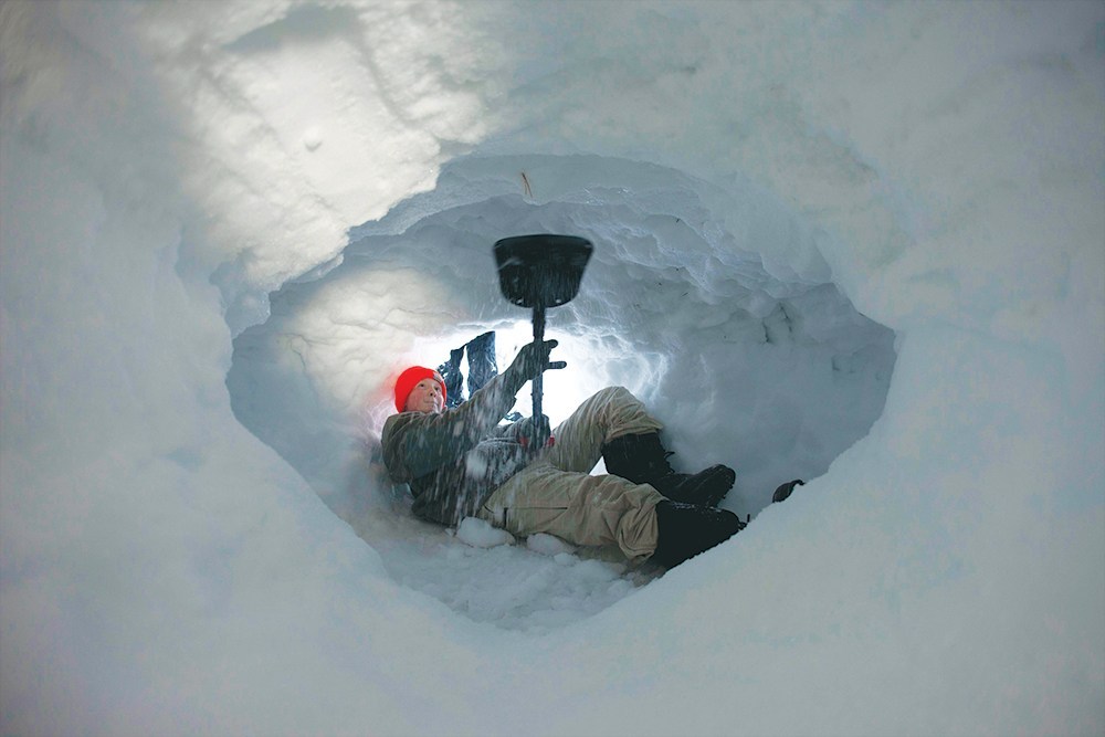 Ice Hole Shelter (Scouting Magazine)