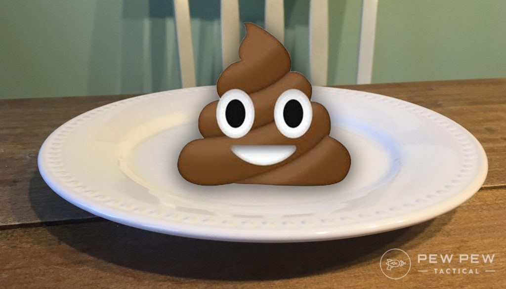 Poop on Plate