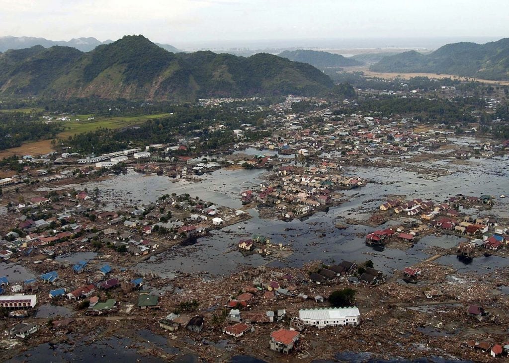 Sumatran village 2004