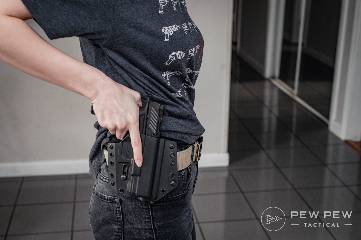 8 Best OWB (Outside Waistband) Holsters - Pew Pew Tactical