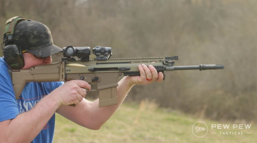 FN SCAR 17S Shooting