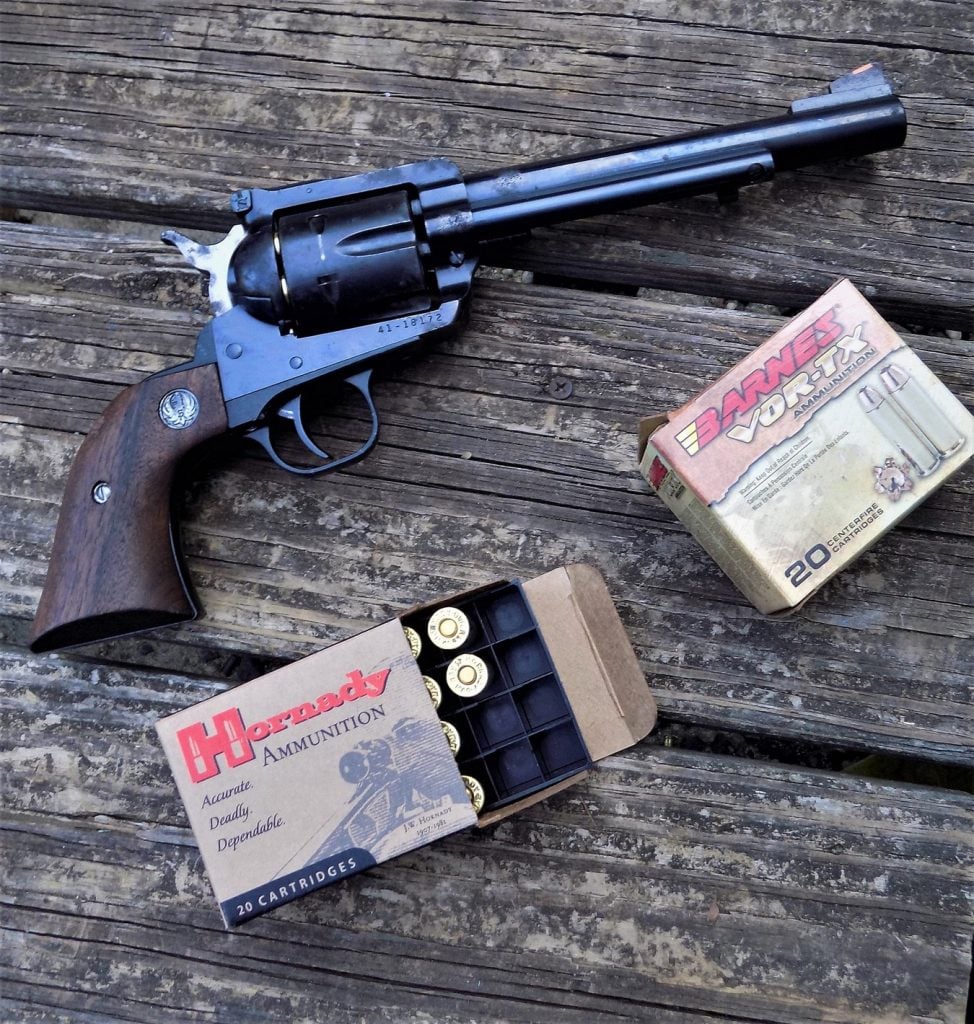 A Ruger Blackhawk with .41 Magnum