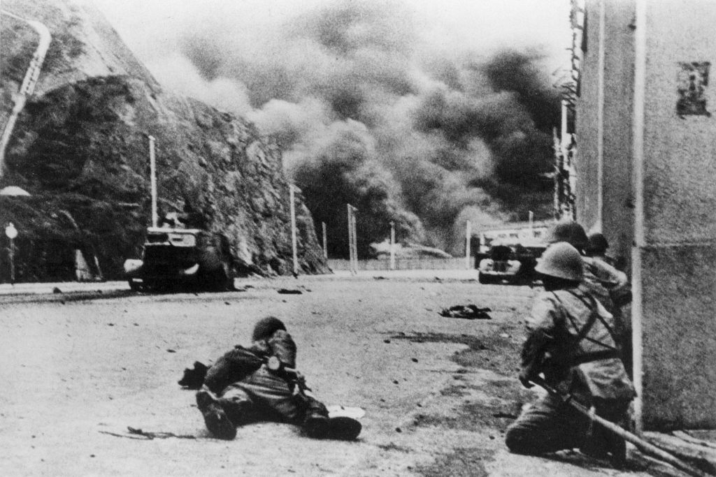 Japanese soldiers, Battle for Hong Kong