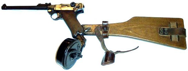 Luger P08 Submachine Gun