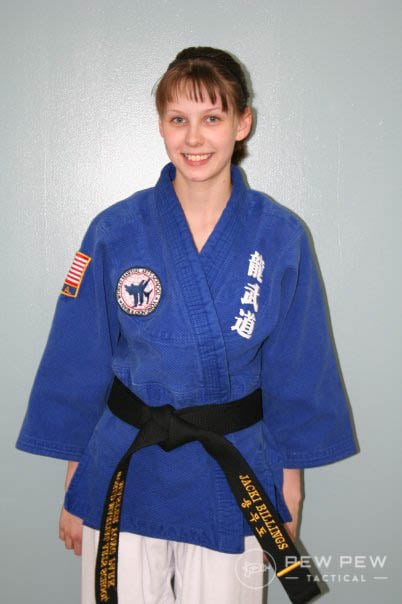 Martial Arts GunFighting Jacki Black Belt