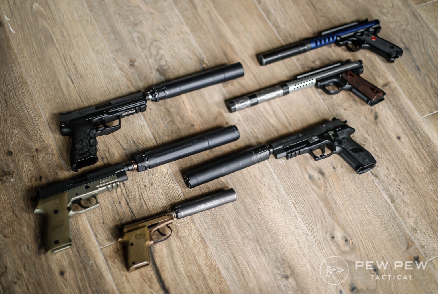 5 Best 9mm & .45 ACP Suppressors [Tested] Pew Pew Tactical