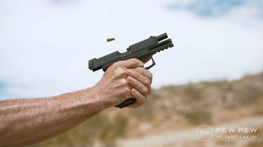 HK VP9 Shooting