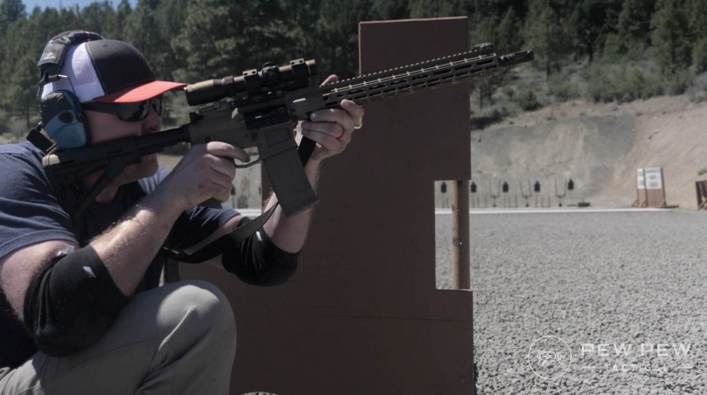 Aero Precision Thunder Ranch TR15 Shooting