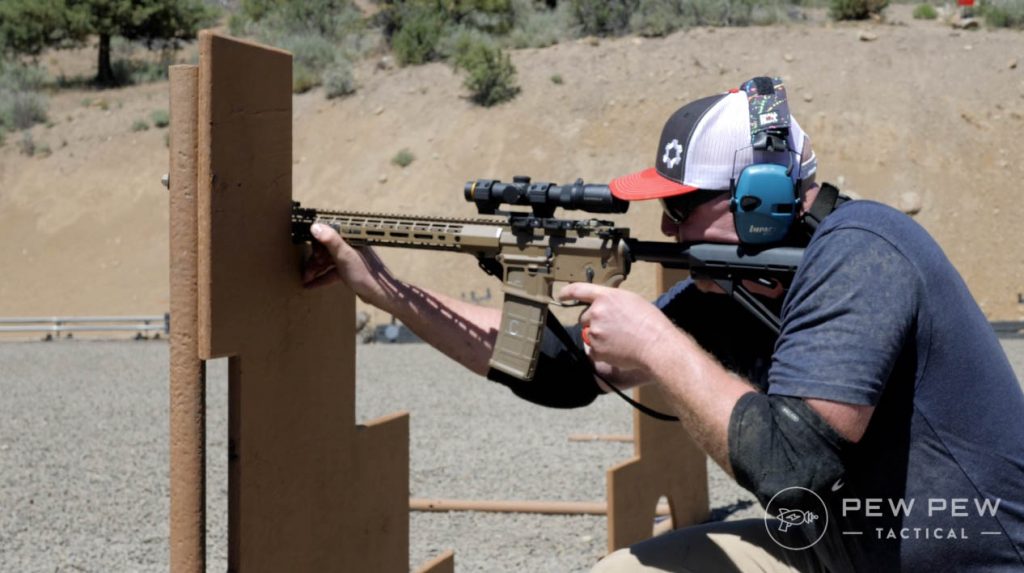 Aero Precision Thunder Ranch TR15 Barrier Shooting