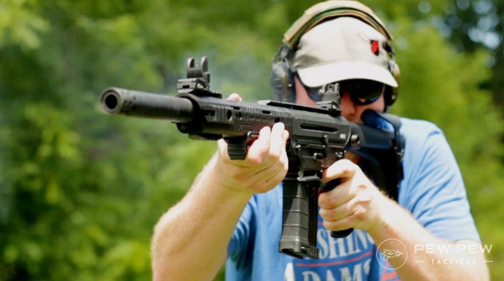 Video Review Omega Arms AR12 Budget AR Shotgun Pew Pew Tactical