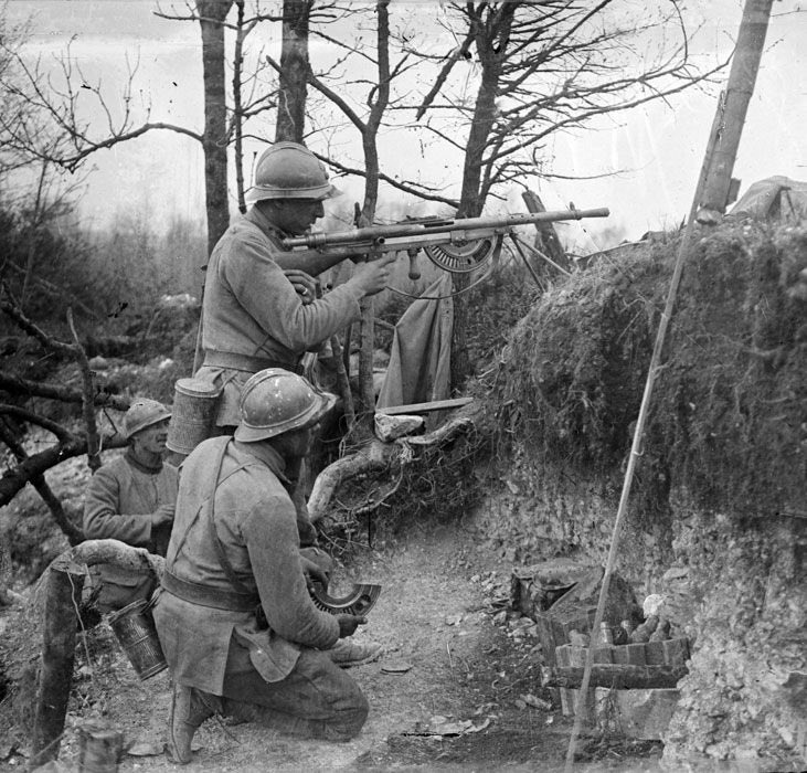 French Soldier Chauchat