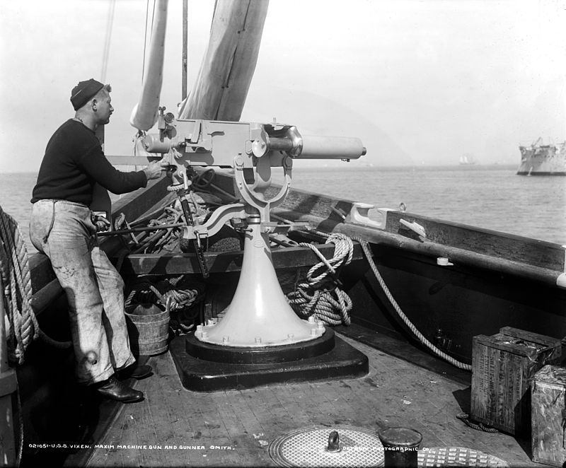 Large Bore Maxim USS Vixen