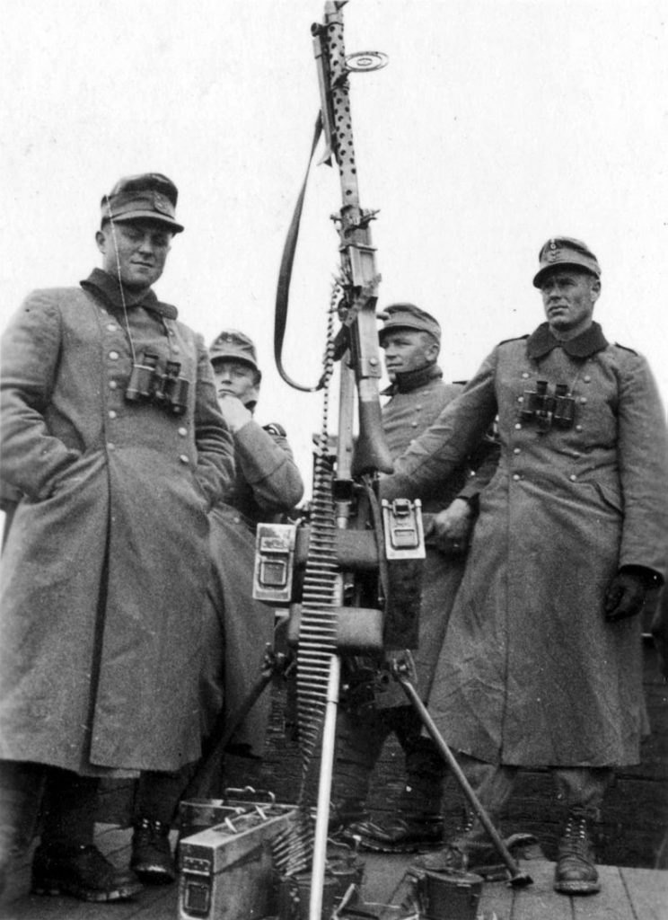 Tripod Mounted MG34 Anti Aircraft