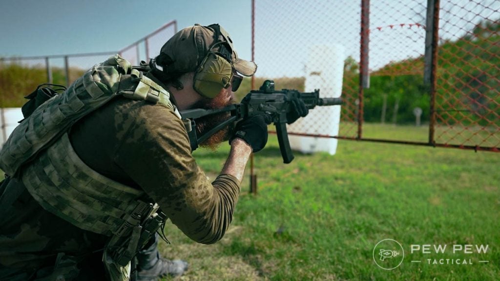 Kalashnikov USA KP9 Shooting