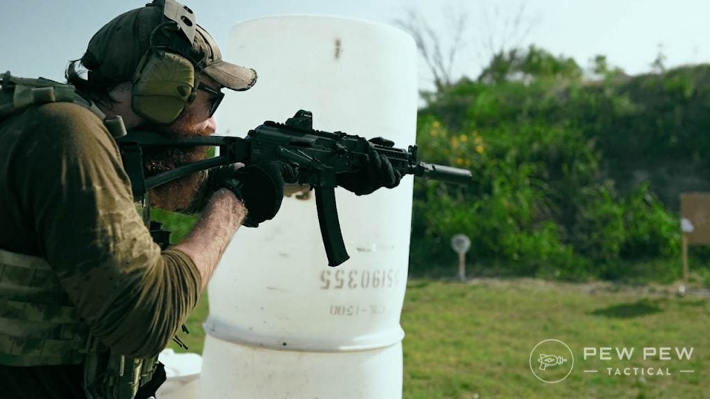 Kalashnikov USA KP9 Shooting