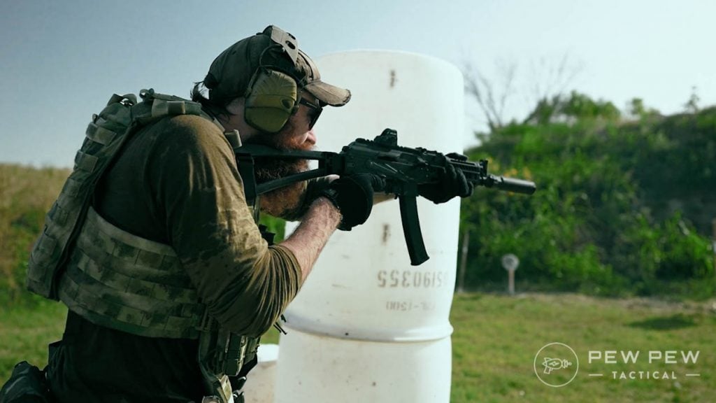 Kalashnikov USA KP9 Shooting