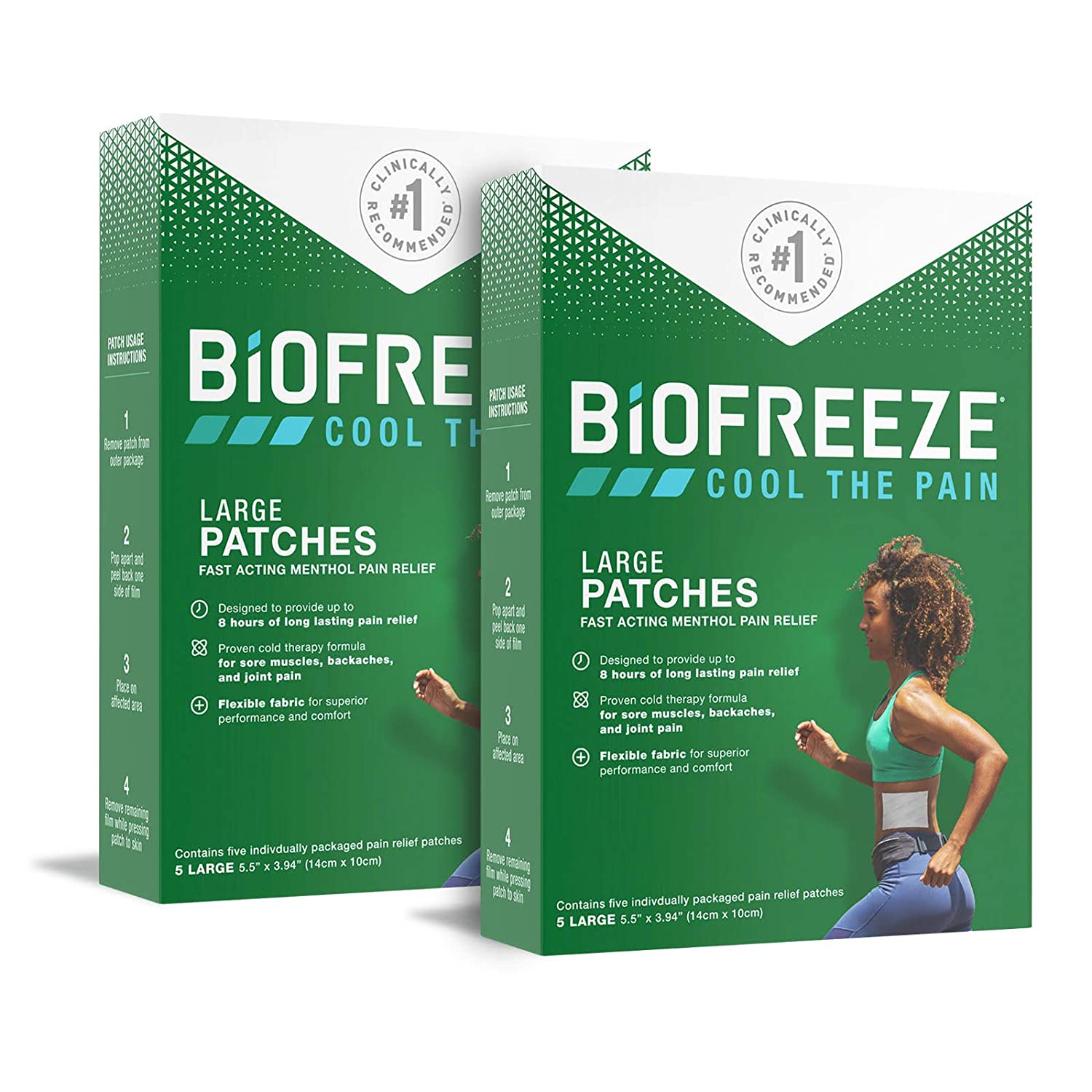 BioFreeze, 10 Patches
