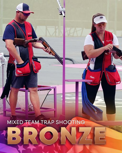 Olympics Mixed Team Trap Bronze