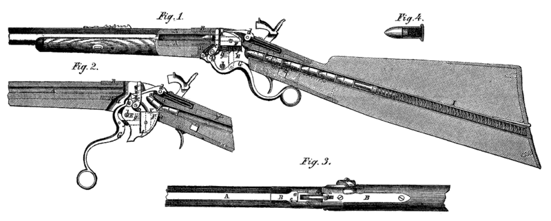 Spencer Rifle Diagram