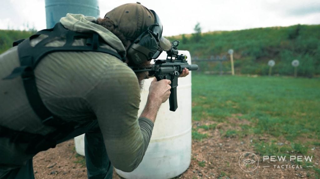 Sig Sauer MPX K Shooting