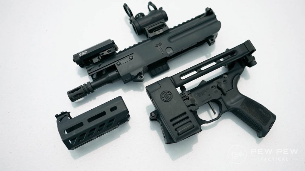 Sig Sauer MPX K Field Strip