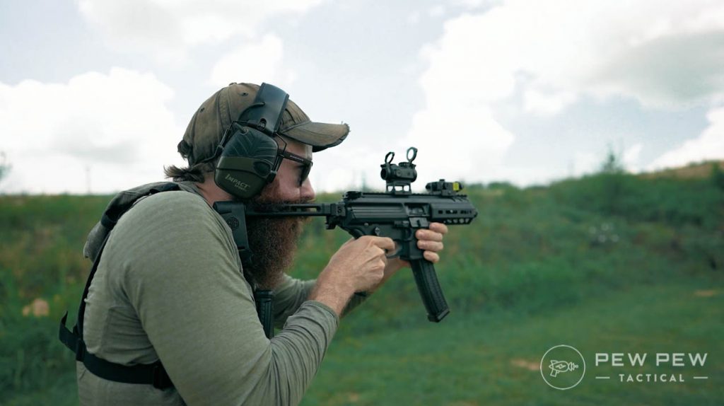 Sig Sauer MPX K Shooting