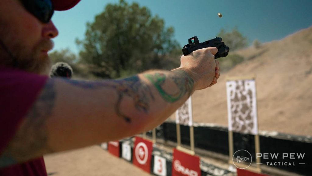 Crimson Trace RAD Pro Gunsite Shooting