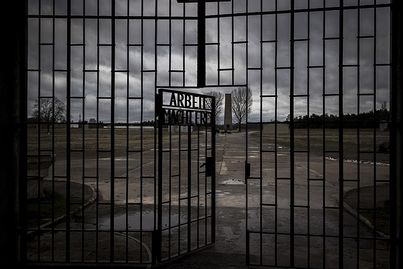 Entrance of Sachsenhausen concentration camp