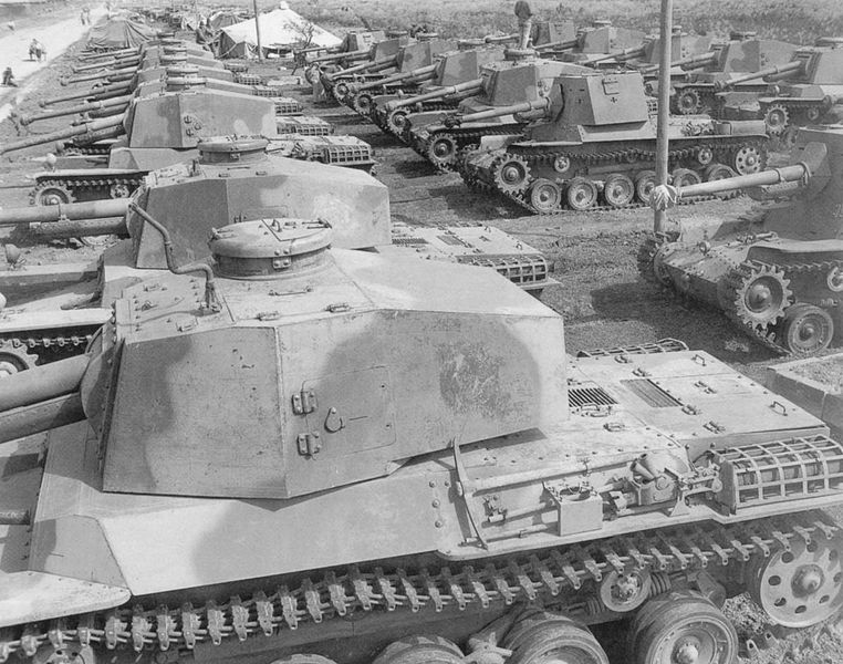 Type Chi-Nu Tanks as part of the Japanese 4th Tank Division