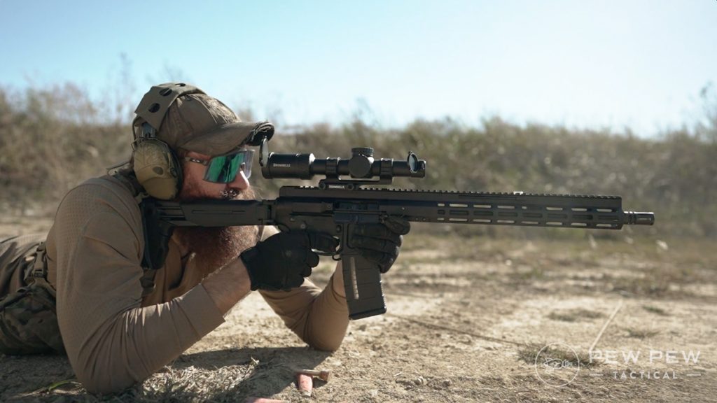 Foxtrot Mike FM-15 Prone Shooting