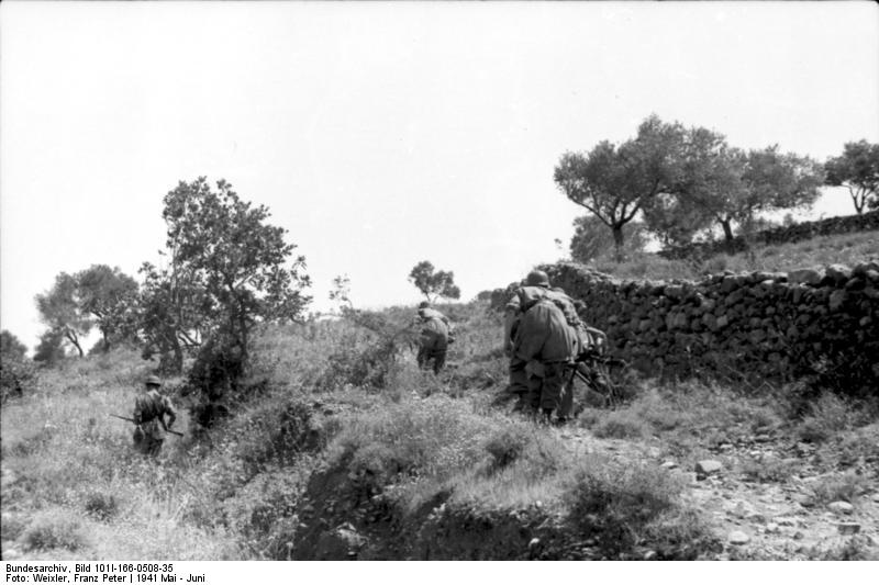 Germans at Crete