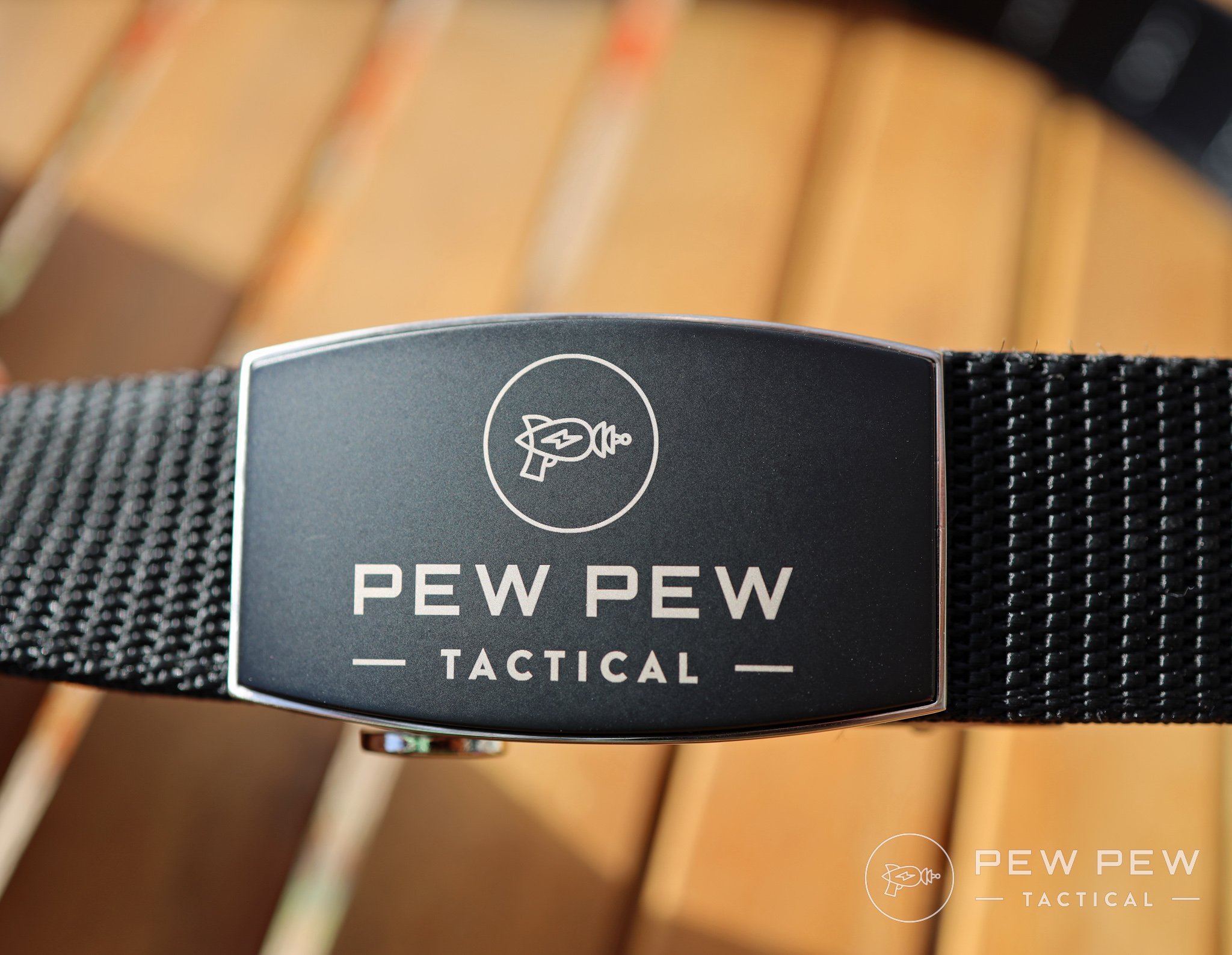 Nexbelt - Pew Pew Logo Close