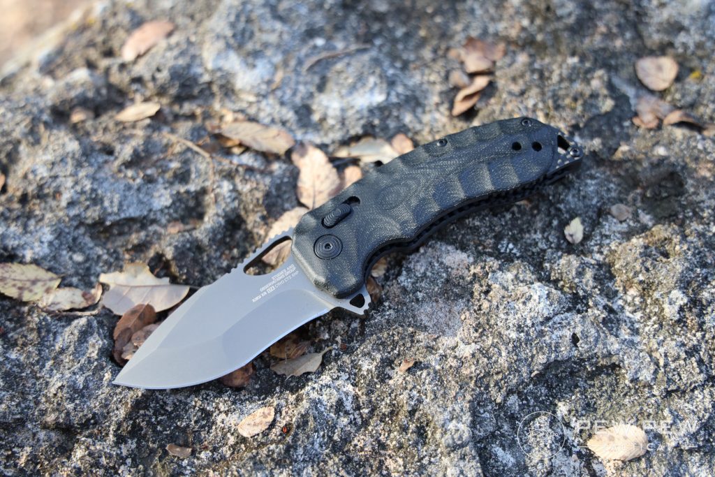 SOG Kiku XR on rock