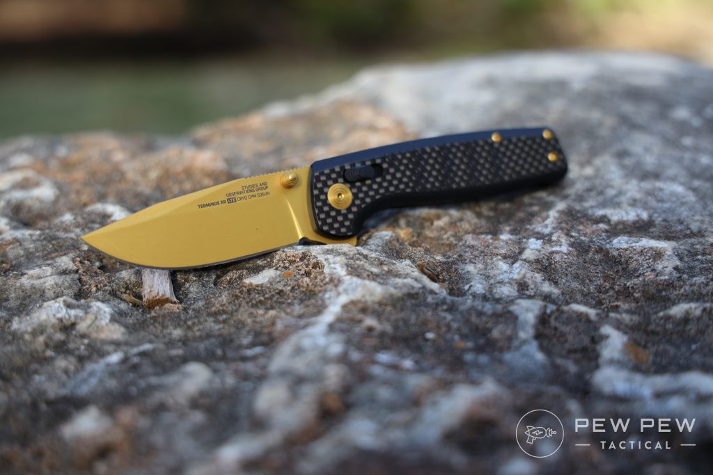 SOG Terminus XR on rock