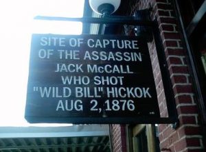 Jack McCall capture sign