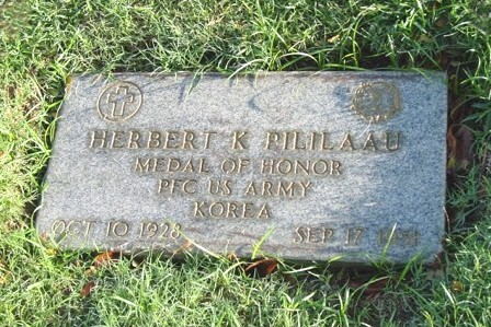 Grave of Herbert K. Pilila'au