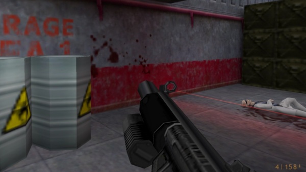 The MP5 and M203 setup from Half Life