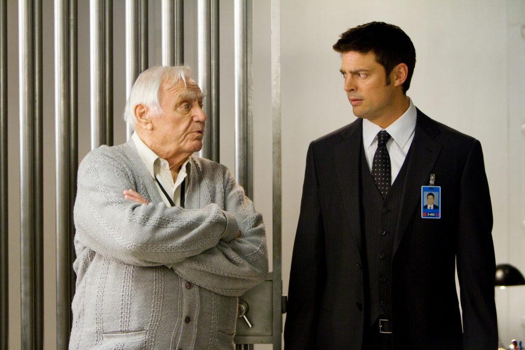 Earnest Borgnine and Karl Urban in Red